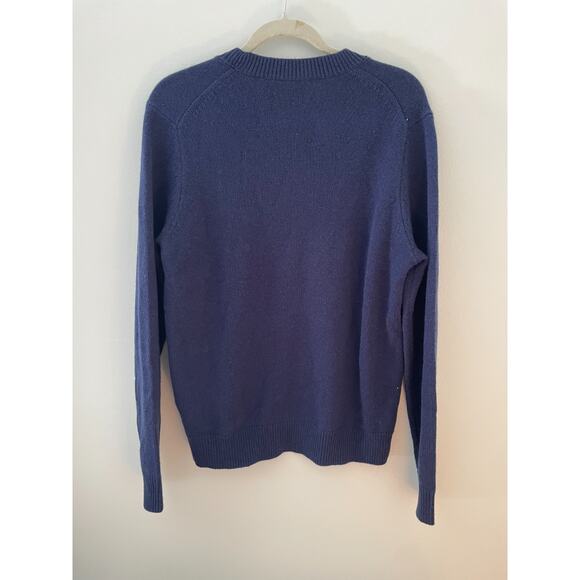 Coach Ski Intarsia Sweater In Recycled Wool And Recycled Cashmere Mens M - Picture 5 of 8